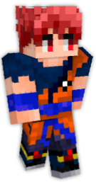 Goku Drip  Minecraft Skin