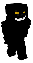 Black Monster Minecraft Skin - Laby