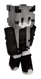 Shaded Grey Minecraft Skin - Laby