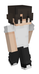 Casual White Minecraft Skin - Laby
