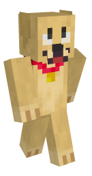 Cute Golden Retriever Minecraft Skin - Laby