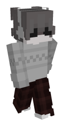 Boy Grey Minecraft Skin - Laby