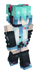 Hatsune Miku Minecraft Skin | laby.net