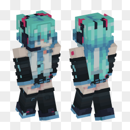 Hatsune Miku Minecraft Skin | laby.net