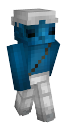 Blue Slim Minecraft Skin - Laby