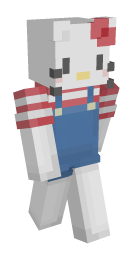 Hello Kitty Minecraft Skin - Laby