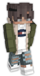 Skin Minecraft Girl ripped pants Calça Rasgada