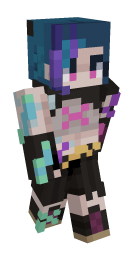 Remake Powder Minecraft Skin - Laby
